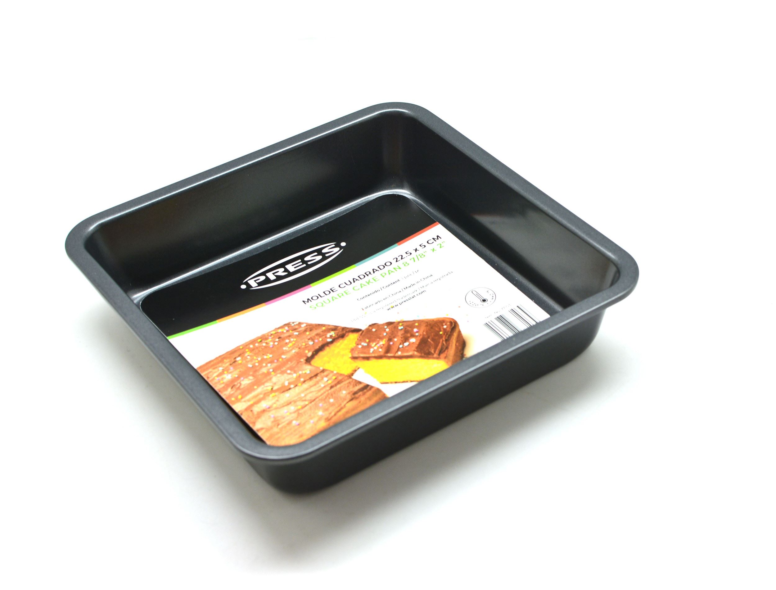 MOLDE CUADRADO 22 x 5 CM